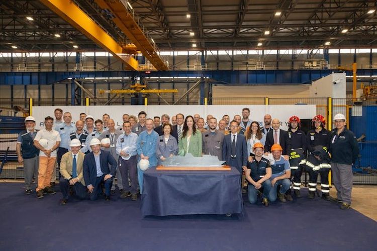 Imagen de portada - Crystal Inicia la Construcción de su Nuevo Barco Crystal Grace en Italia