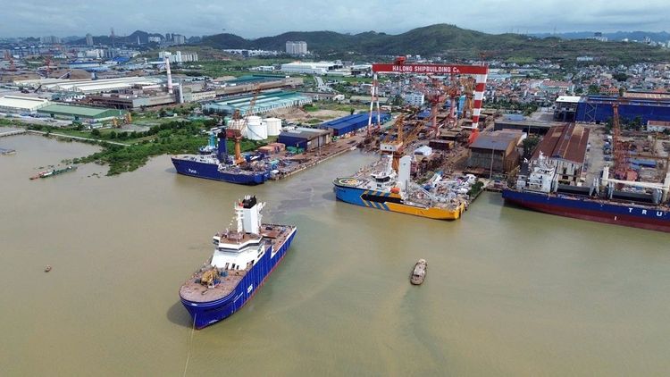 Imagen de portada - Damen entrega el segundo buque CSOV 9020 para operaciones eólicas marinas en Taiwán
