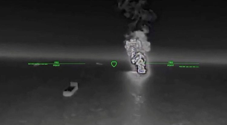 Imagen de portada - Drones ucranianos atacan petroleros de la flota en la sombra rusa en el Mar de Azov