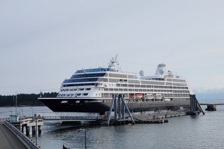 Imagen de portada - El Azamara Pursuit Realiza su Escala Inaugural en Nanaimo