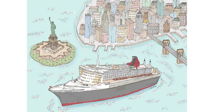 Imagen de portada - El Queen Mary 2 se someterá a una importante remodelación en dique seco en la primavera de 2027