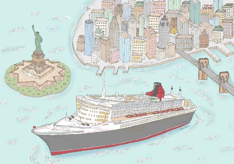 Imagen de portada - El Queen Mary 2 se someterá a una remodelación de seis semanas en Damen Brest en marzo de 2027