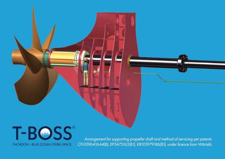 Imagen de portada - Estudio Suezmax valida el sistema sin bocina T-BOSS® para ahorros de CAPEX en la construcción naval