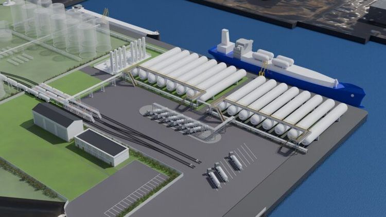Imagen de portada - Exolum acquires stake in SeaSeaS Amsterdam CO2 terminal