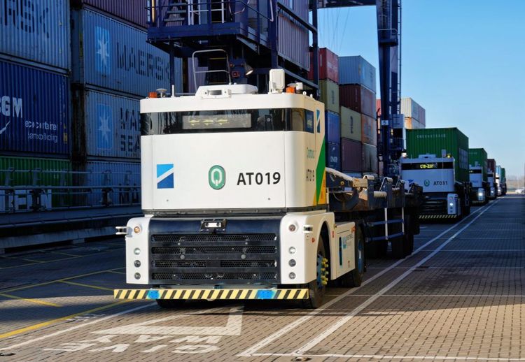 Imagen de portada - Felixstowe expands autonomous truck fleet to 100 units in the United Kingdom