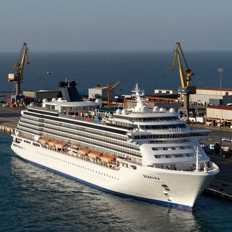 Imagen de portada - Fincantieri entrega el Viking Mira en el astillero de Ancona