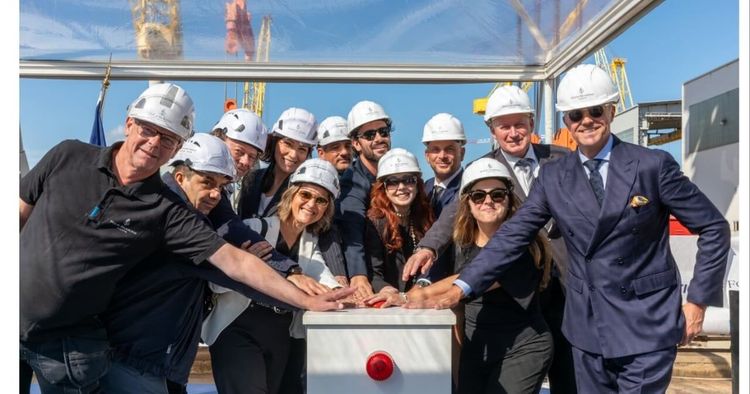 Imagen de portada - Fincantieri's Ancona yard lays Four Seasons II keel
