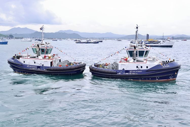 Imagen de portada - Five Hybrid Tugs Reinforce Panama Canal Operations