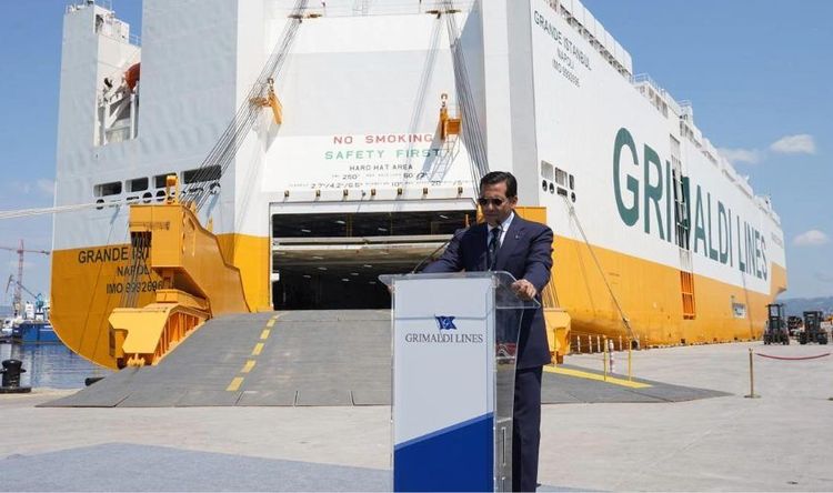 Imagen de portada - Grimaldi Group Delivers PCTC Grande Istanbul in Turkey