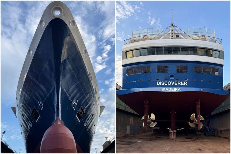 Imagen de portada - Heritage Discoverer completa dique seco antes de su crucero inaugural de noviembre