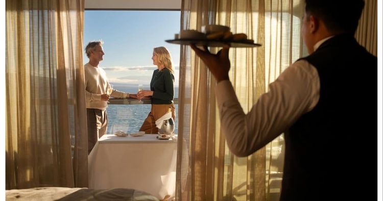 Imagen de portada - In Silversea's new suite groupings, the top two get added perks