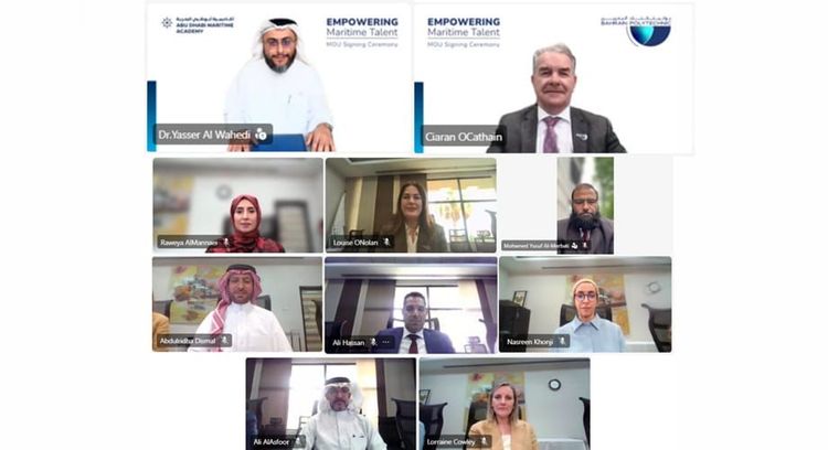 Imagen de portada - La Academia Marítima de Abu Dabi y el Politécnico de Baréin firman un memorando de entendimiento para mejorar la colaboración académica y aplicada en el transporte marítimo y las tecnologías emergentes