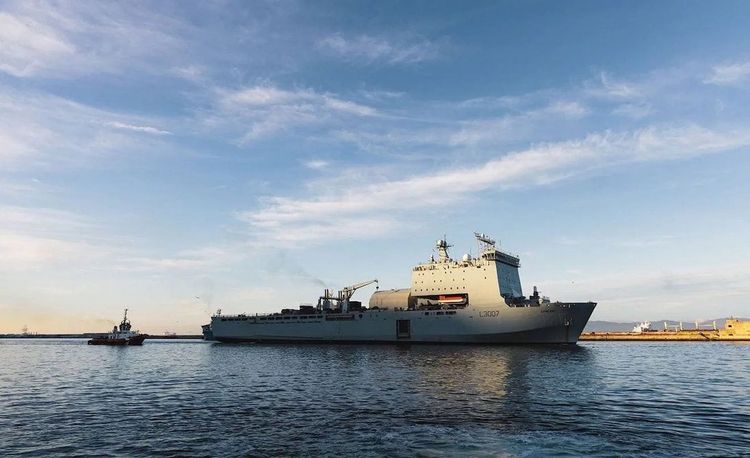 Imagen de portada - La Royal Navy despliega un nuevo dron cazaminas mientras una coalición de 15 naciones toma forma en Ormuz