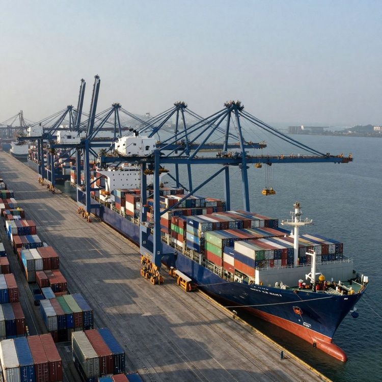 Imagen de portada - La Terminal de Contenedores del Canal de Suez de Egipto cambia a electricidad 100% renovable