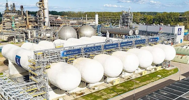 Imagen de portada - La instalación de captura de carbono de Yara comienza a enviar CO2 al almacenamiento del Mar del Norte