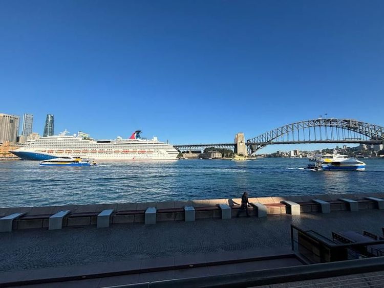 Imagen de portada - Las visitas de cruceros a Australia disminuyen un 9,3% a pesar de la demanda récord de pasajeros