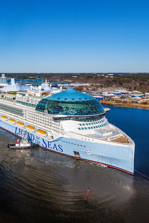 Imagen de portada - Legend of the Seas Begins Sea Trials in Turku