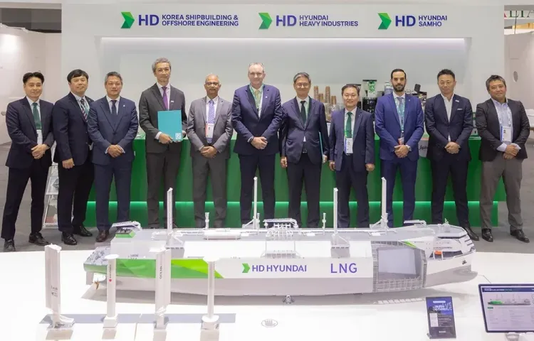 Imagen de portada - Lloyd's Register approves first LNG carrier with forward accommodation equipped with Wind Challenger