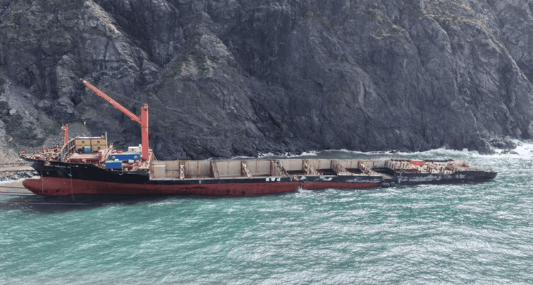 Imagen de portada - MSC Baltic III: Removal Reaches 50% of Total Tonnage