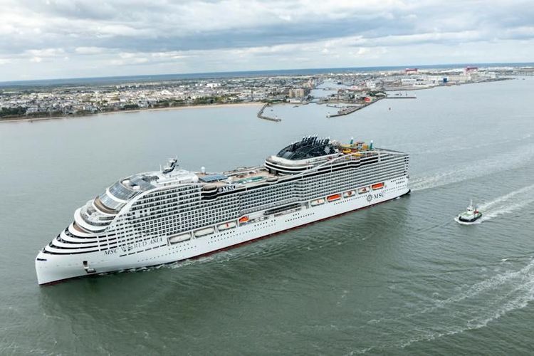 Imagen de portada - MSC World Asia Concluye Pruebas de Mar Finales Antes de su Viaje Inaugural en Diciembre