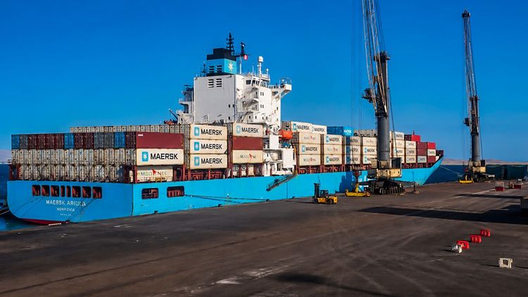 Imagen de portada - Maersk's CLX Service Resumes Operations at Port of Paracas