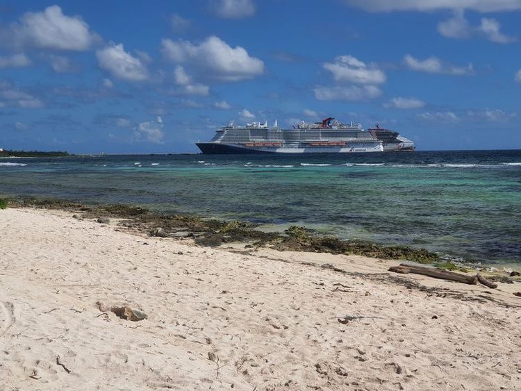 Imagen de portada - Manifestantes Bloquean Acceso al Puerto de Cruceros de Costa Maya