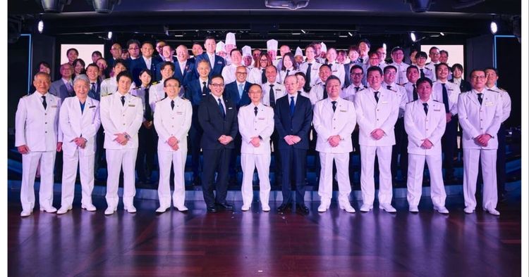 Imagen de portada - Mitsui Ocean Sakura debuta en Yokohama con ceremonia de nombramiento