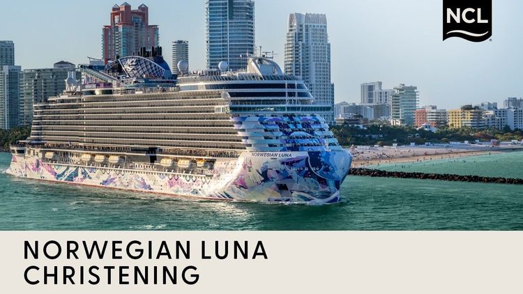 Imagen de portada - Norwegian Luna Holds Christening Ceremony in Miami