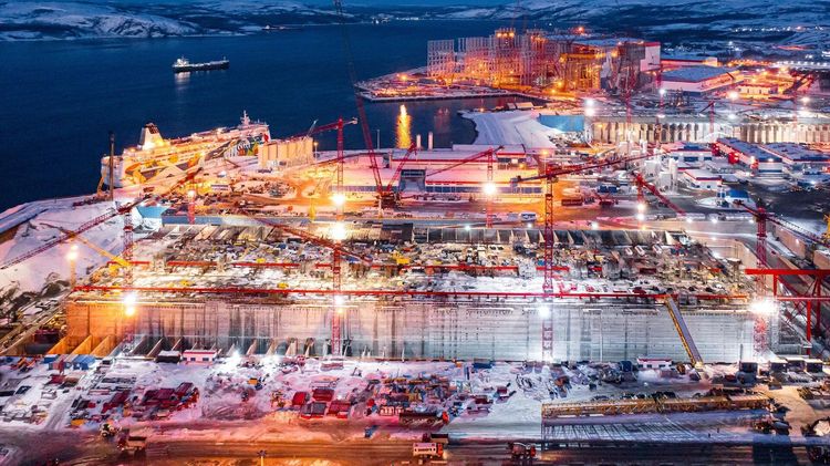 Imagen de portada - Novatek Recibe Módulos del Tren 3 de Arctic LNG 2 Mientras el Astillero Permanece Mayormente Inactivo
