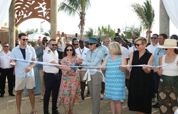 Imagen de portada - Nuevo Muelle y Servicios Ampliados Listos para Carnival en Half Moon Cay