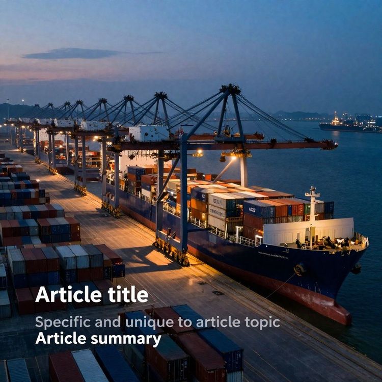 Imagen de portada - ONE Relocates AL5 Service from Hamburg to Bremerhaven