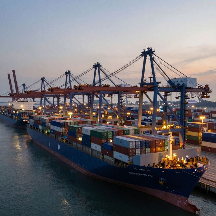 Imagen de portada - Ocean Network Express Leads Container Operations in Manzanillo Port