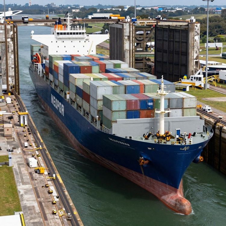 Imagen de portada - Panama Canal Announces Draft Adjustment for Neopanamax Vessels as Part of Water Management Strategy