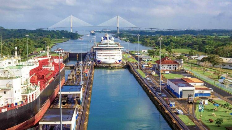 Imagen de portada - Panama Canal Transits Increase 8% Driven by US Energy Exports