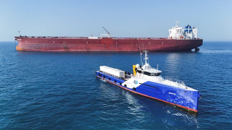 Imagen de portada - Petrolero Suezmax con crudo iraquí llega a la India tras transitar por Ormuz