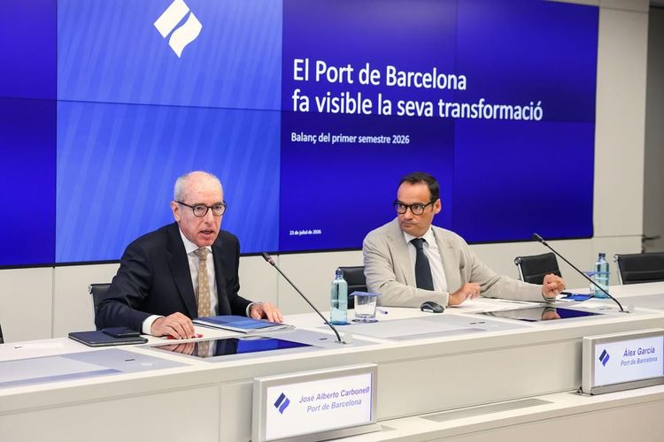 Imagen de portada - Port of Barcelona Records 3.5% Growth in Cargo Movements in H1 2026