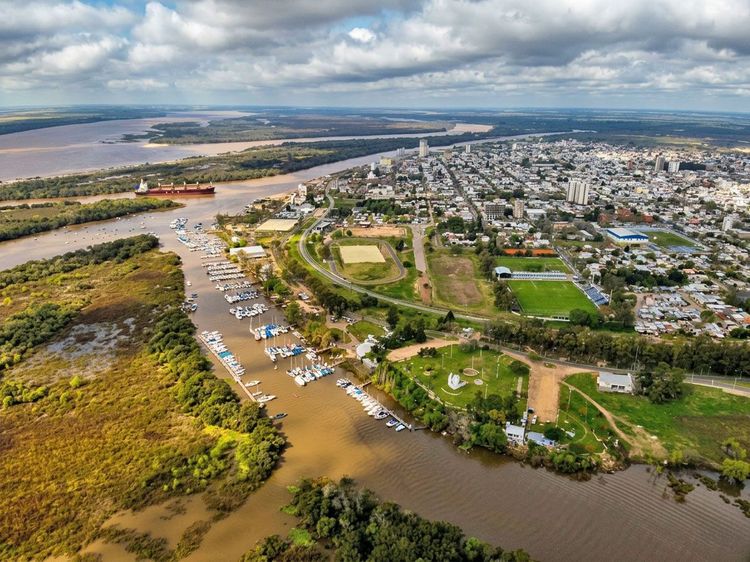 Imagen de portada - Port of Concepción del Uruguay begins log shipment to India