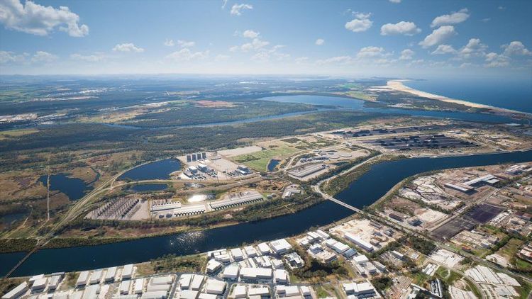 Imagen de portada - Port of Newcastle in Australia Approves Report for Clean Energy Precinct