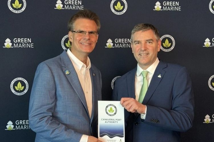 Imagen de portada - Puerto Cañaveral Obtiene la Décima Certificación Ambiental Green Marine