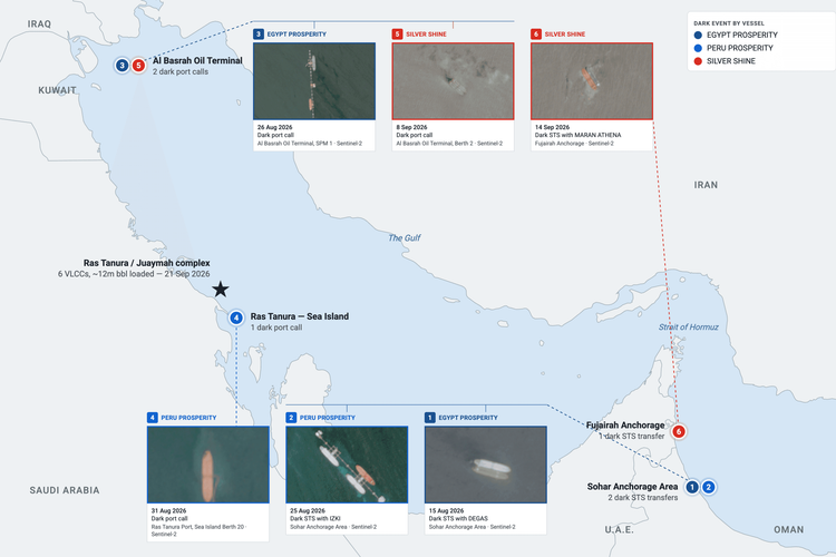Imagen de portada - Ras Tanura’s record loading day shows higher risk tolerance in a disrupted Hormuz market