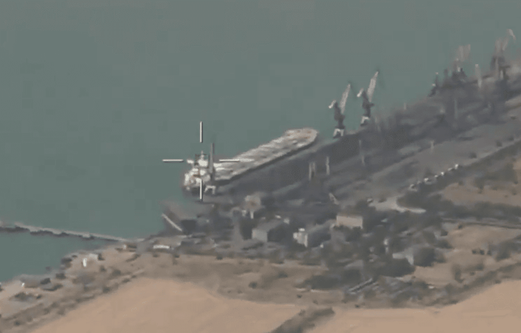 Imagen de portada - Russian Attacks on Weapon-Carrying Ships in Ukrainian Black Sea Ports