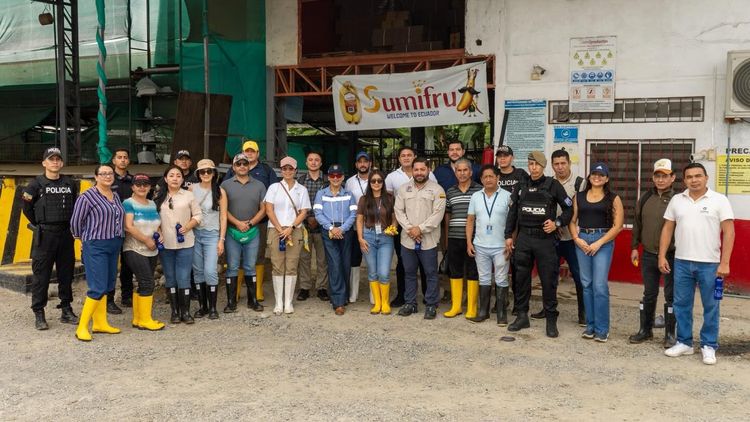 Imagen de portada - SERPAZ trains authorities on banana export traceability