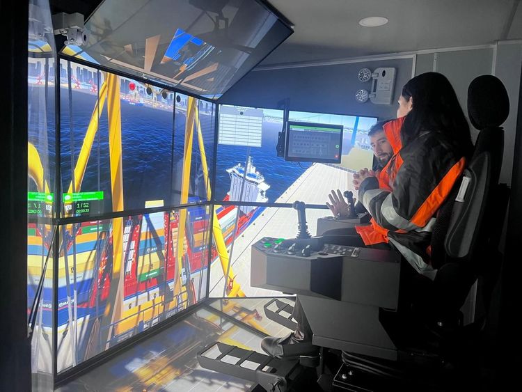Imagen de portada - SVTI Accumulates Over 3,600 Hours of Simulator Training for Crane Operators