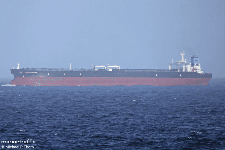 Imagen de portada - Sanmar Herald llega al puerto de Paradip tras transitar el hostil Estrecho de Ormuz