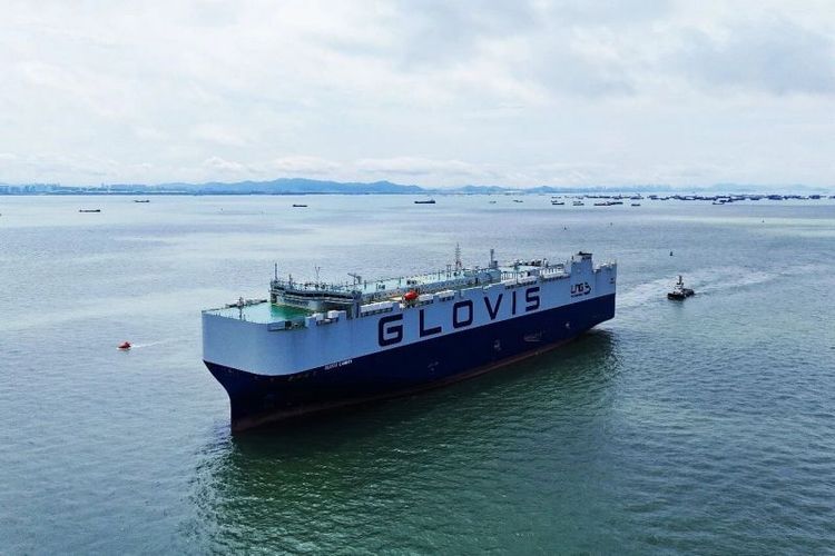 Imagen de portada - Seaspan Corporation Receives First 10,800 CEU PCTC from CSSC Shipyard