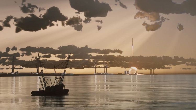 Imagen de portada - SpaceX planea un puerto espacial de $100 mil millones en la costa del Golfo de Luisiana