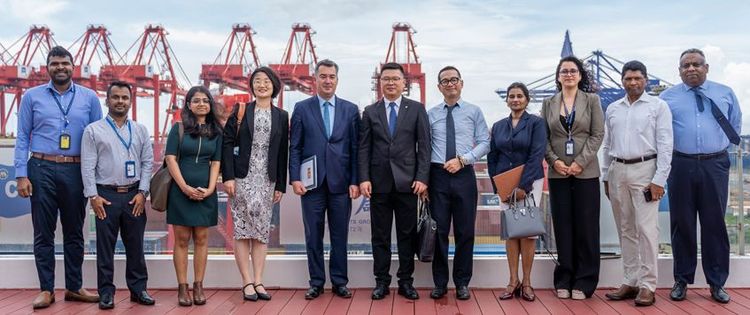 Imagen de portada - Sri Lanka: World Bank Delegation Visits Colombo Port Container Terminal