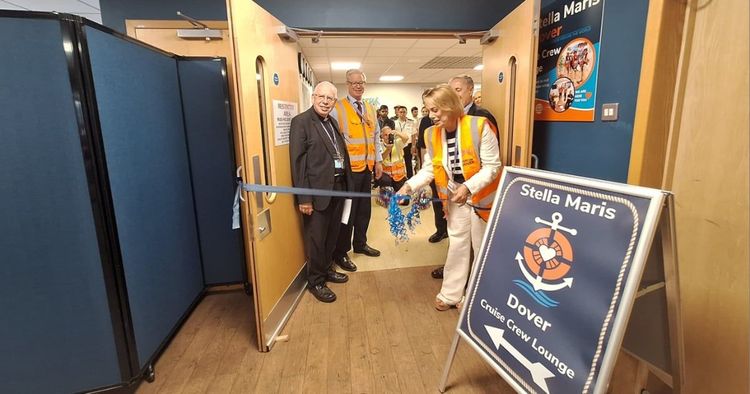 Imagen de portada - Stella Maris y el Puerto de Dover inauguran sala de bienestar para la tripulación en la Terminal de Cruceros 2