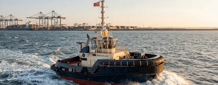 Imagen de portada - Svitzer Receives Damen ASD Tug 2312 for Bristol