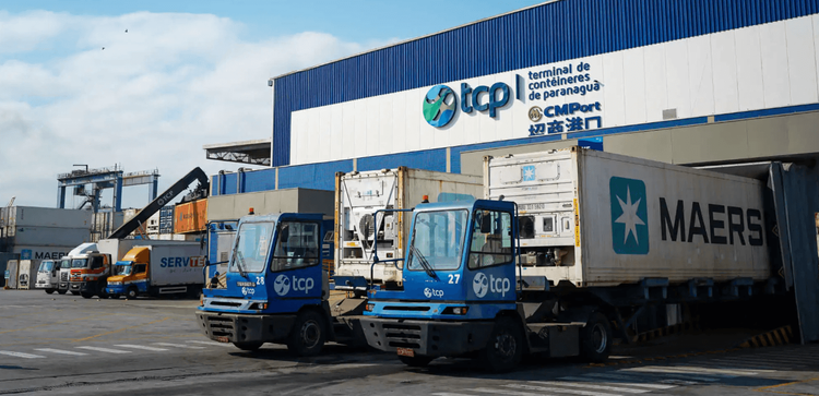 Imagen de portada - TCP Processes 851 LCL Containers in Paranaguá During January-July 2026